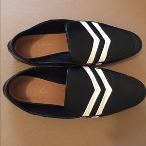 Zara Kickback Loafers