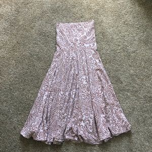 J. Crew tube top dress