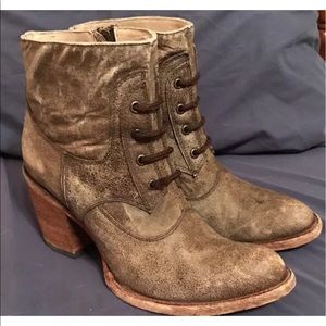 Circle G Corral Leather Urban Boots 9.5 10