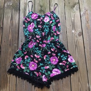 Floral Romper!