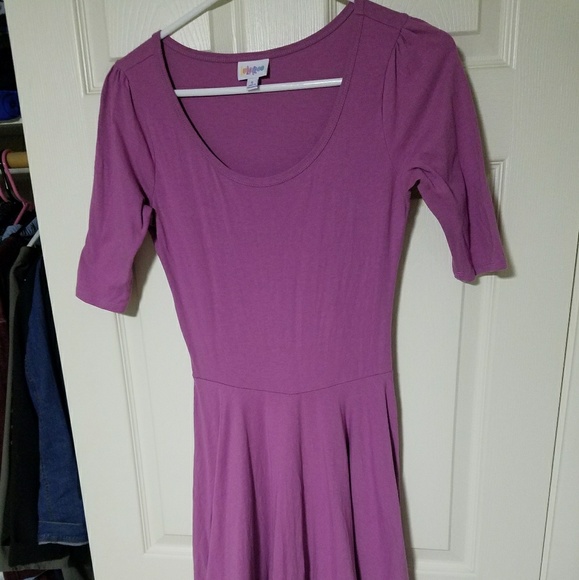 LulaRoe Small Fuchsia Nicole - Picture 1 of 2