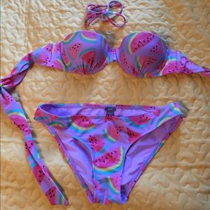 Aerie watermelon swimsuit