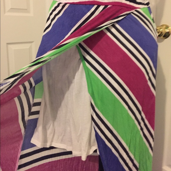 Splendid Maxi Dress with slit in front - Picture 2 of 4