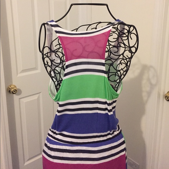 Splendid Maxi Dress with slit in front - Picture 4 of 4