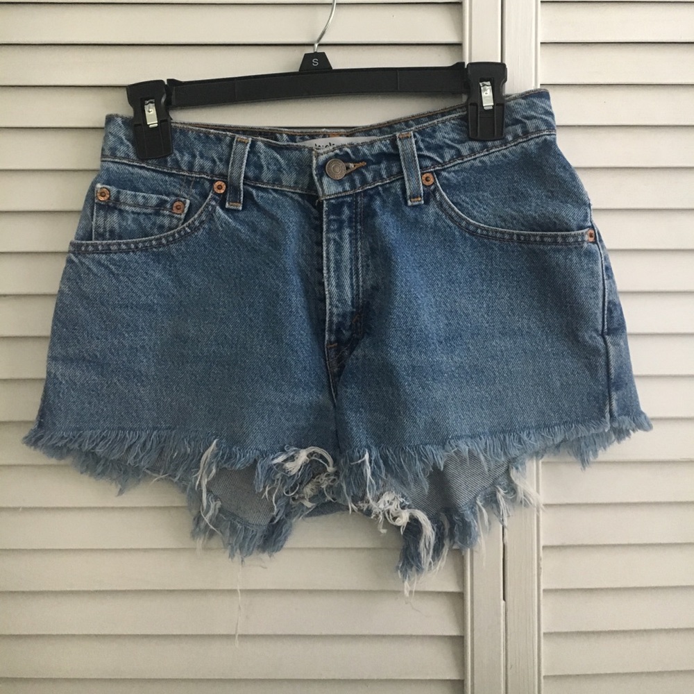Get High Wasted Jean Shorts - Picture 1 of 2