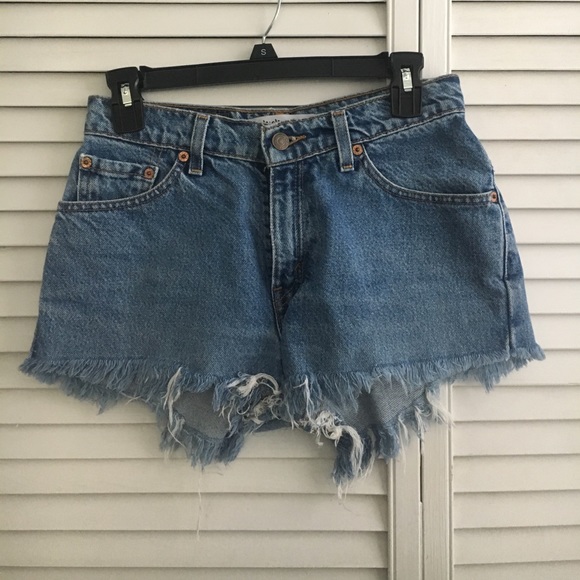 Pants - Get High Wasted Jean Shorts
