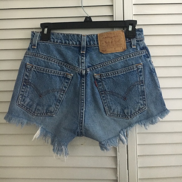 Get High Wasted Jean Shorts - Picture 2 of 2