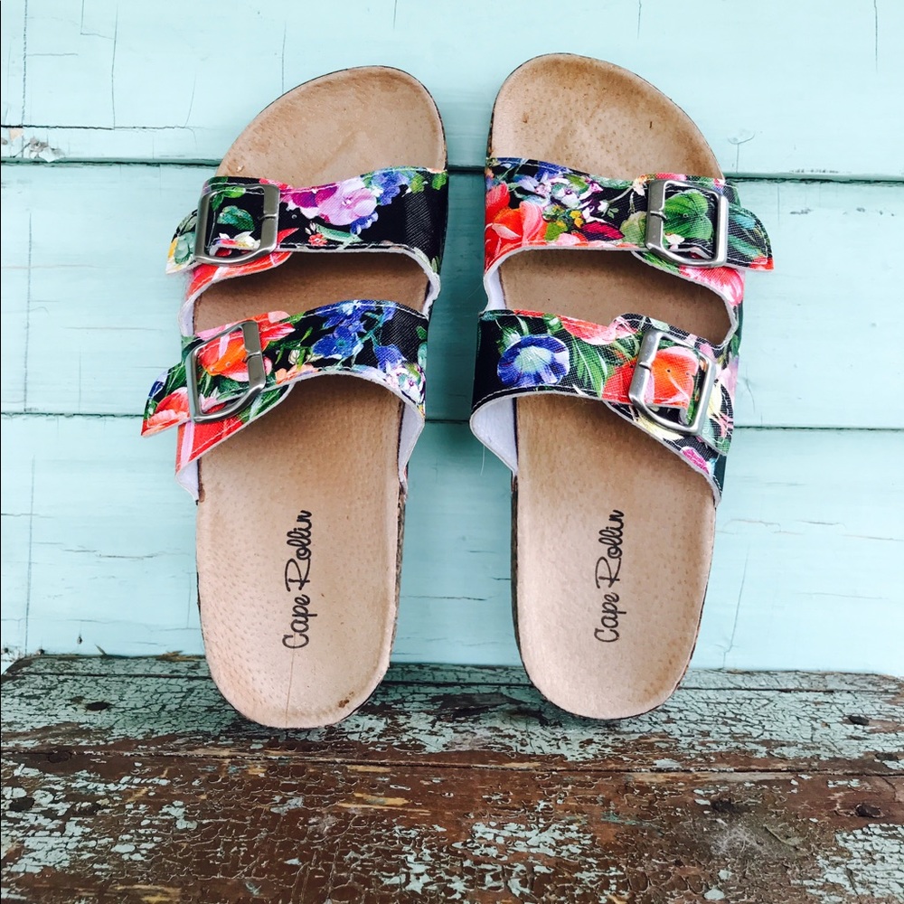 "Birkenstock" sandals