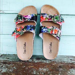 "Birkenstock" sandals