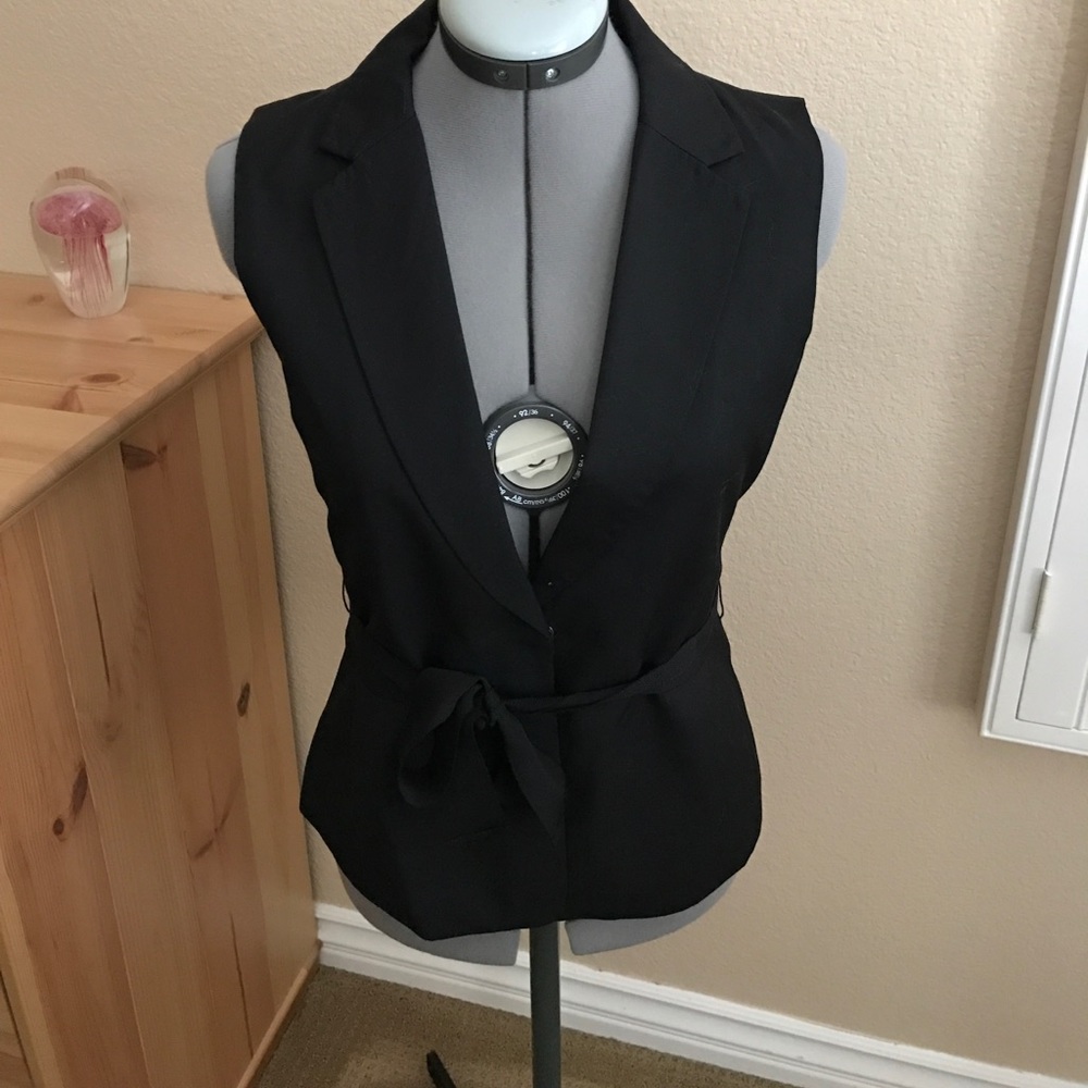Black vest
