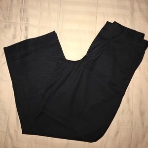 Calvin Klein pinstripe slacks