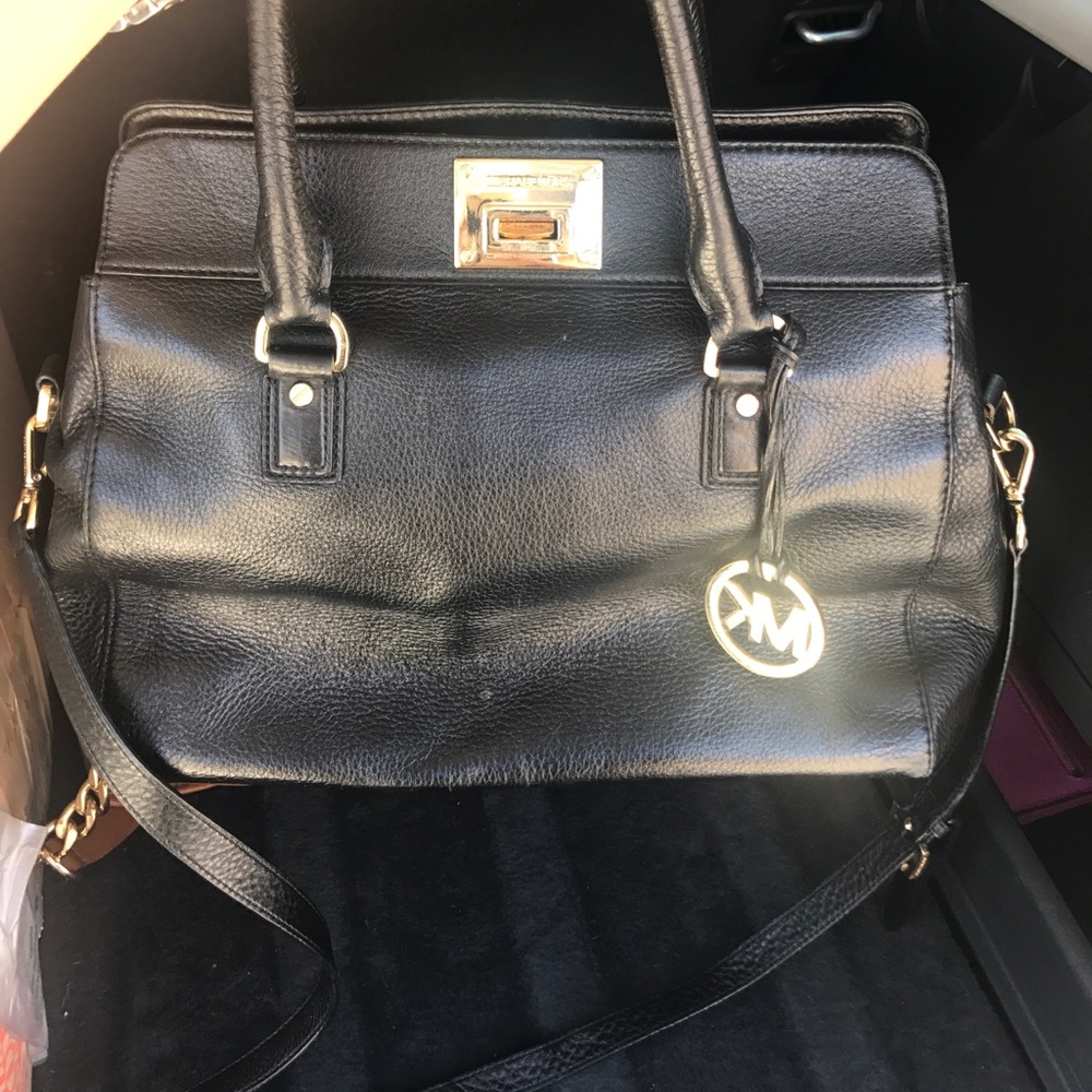 Black MK purse