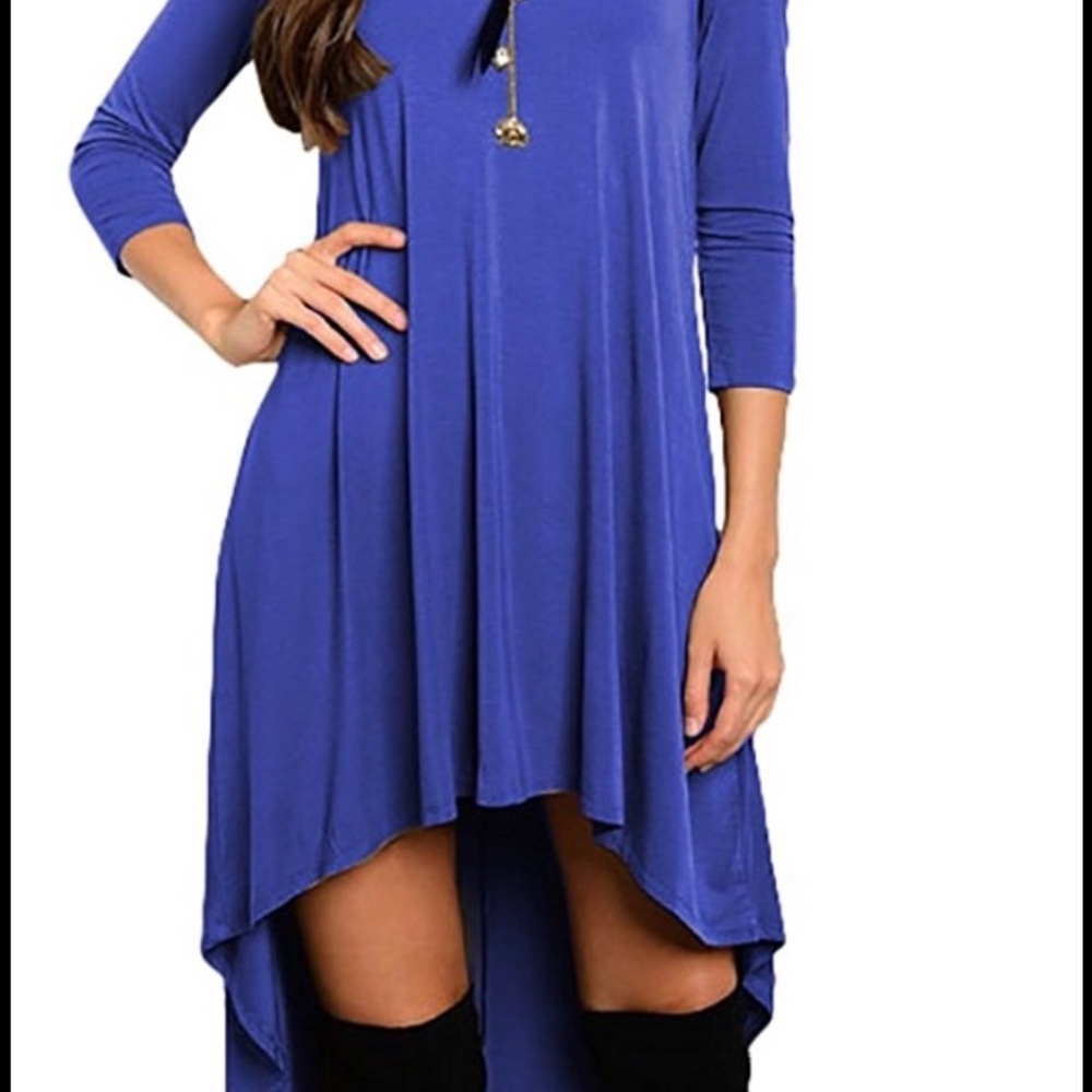 Coco fashion high lo shirt dresses