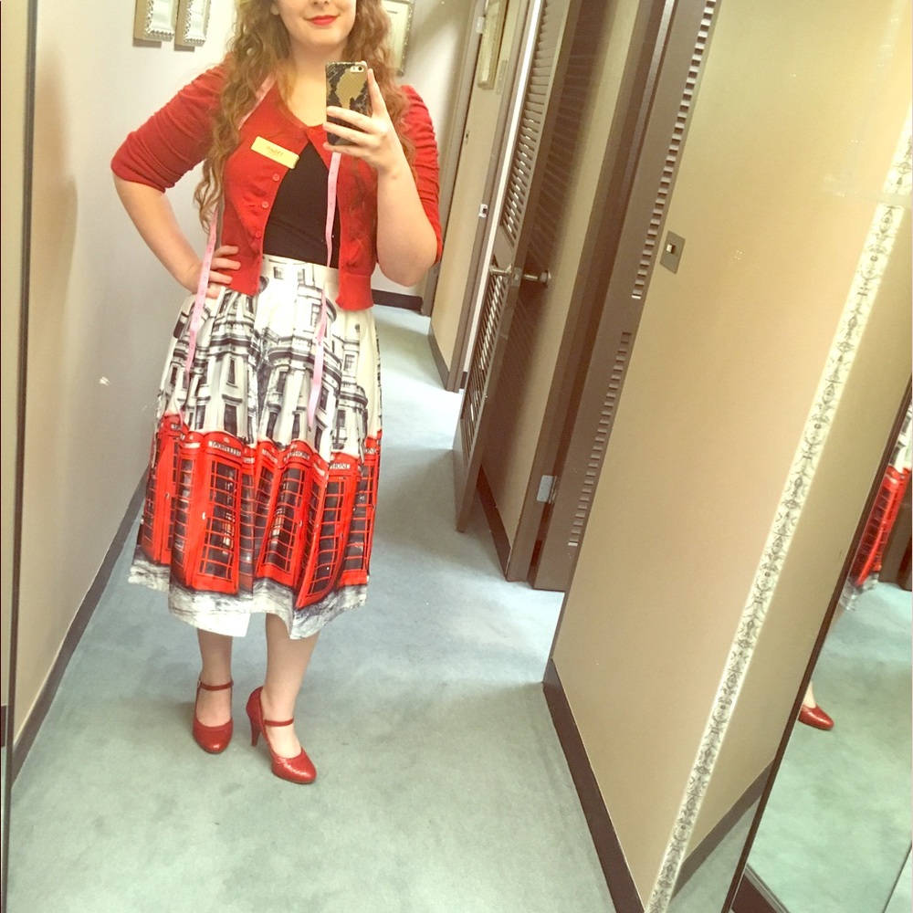 London bound midi skirt ❤️