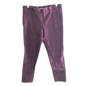 🆕maroon maternity moto leggings