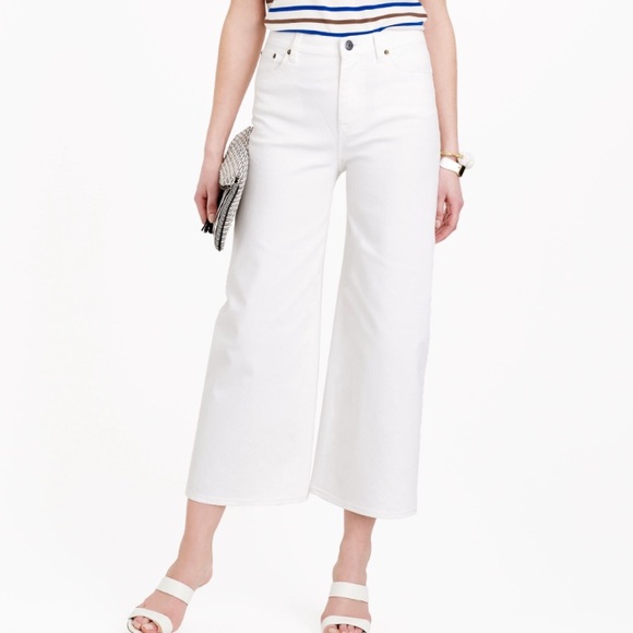 j crew rayner wide leg jean