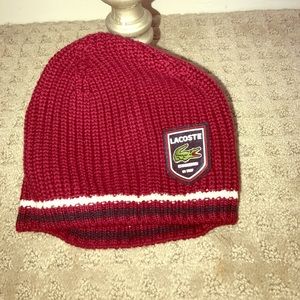 Lacoste Burgundy Cap