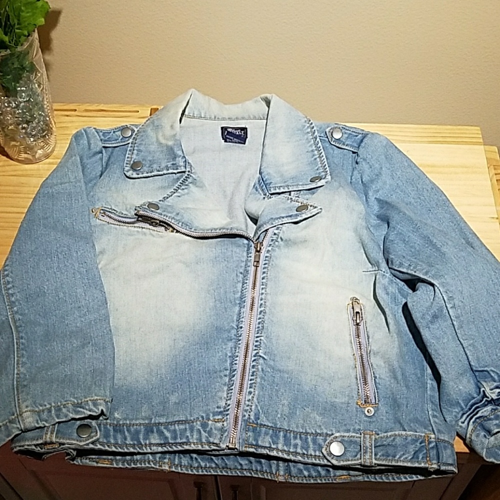Blue Asphalt Denim Jacket