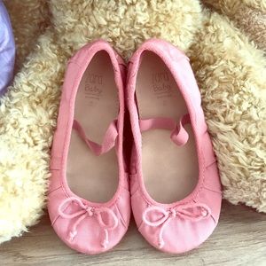 NWOT Zara baby ballerinas size 6