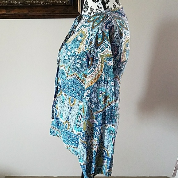 BOHO PEASANT BLOUSE - Picture 3 of 6