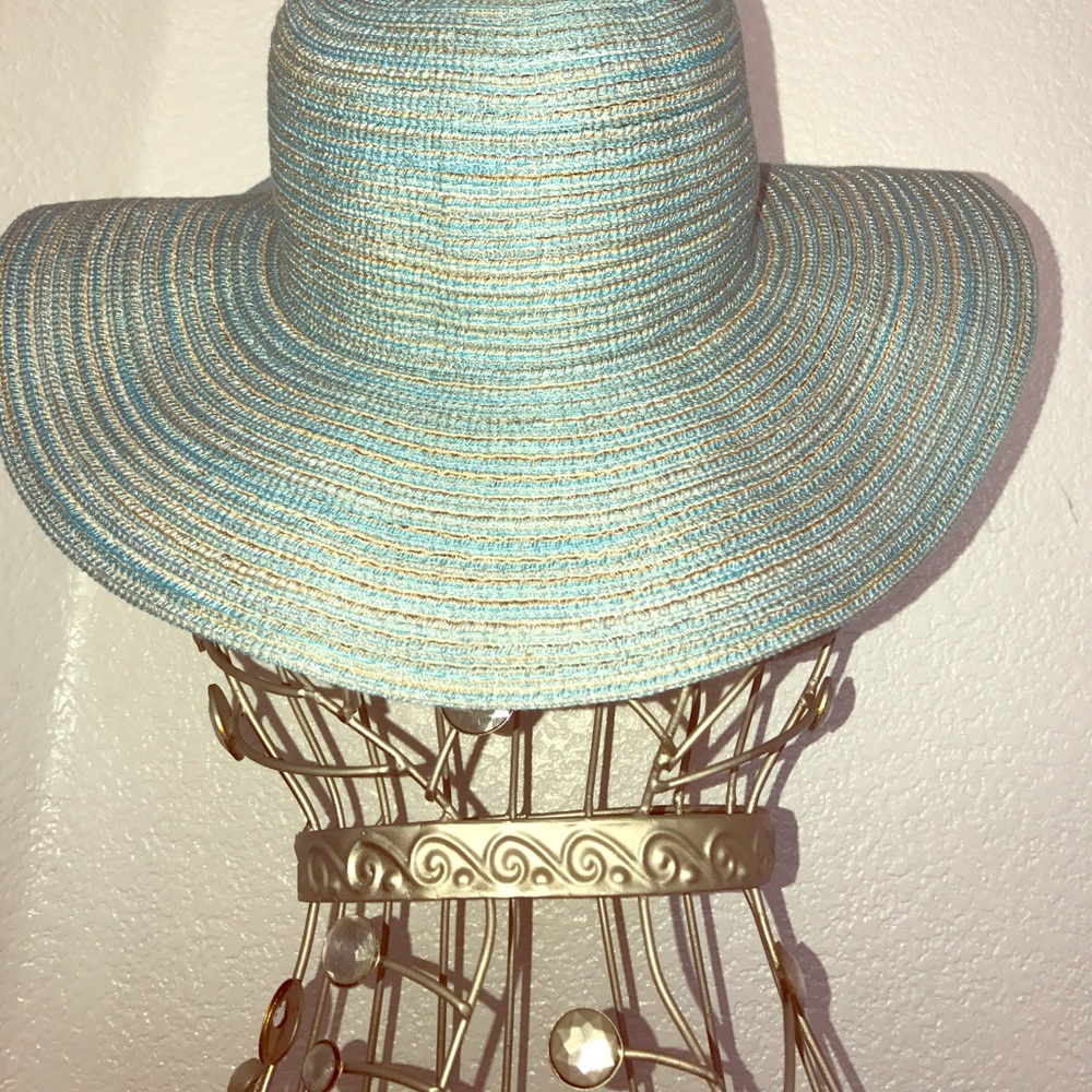 Blue hat