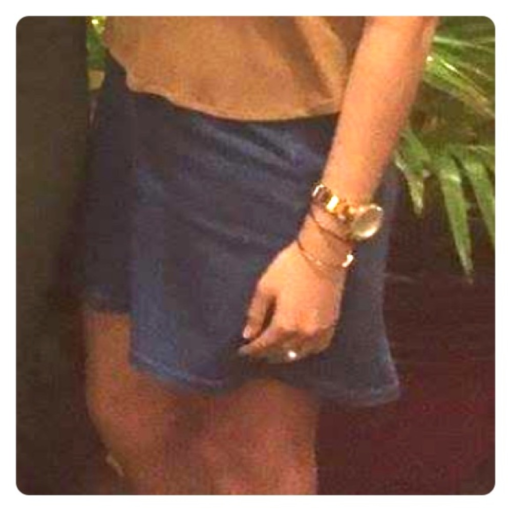 Express denim skirt