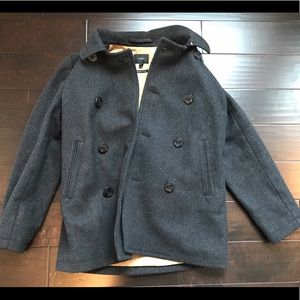 J Crew, Men's Baywater Peacoat, Size Small