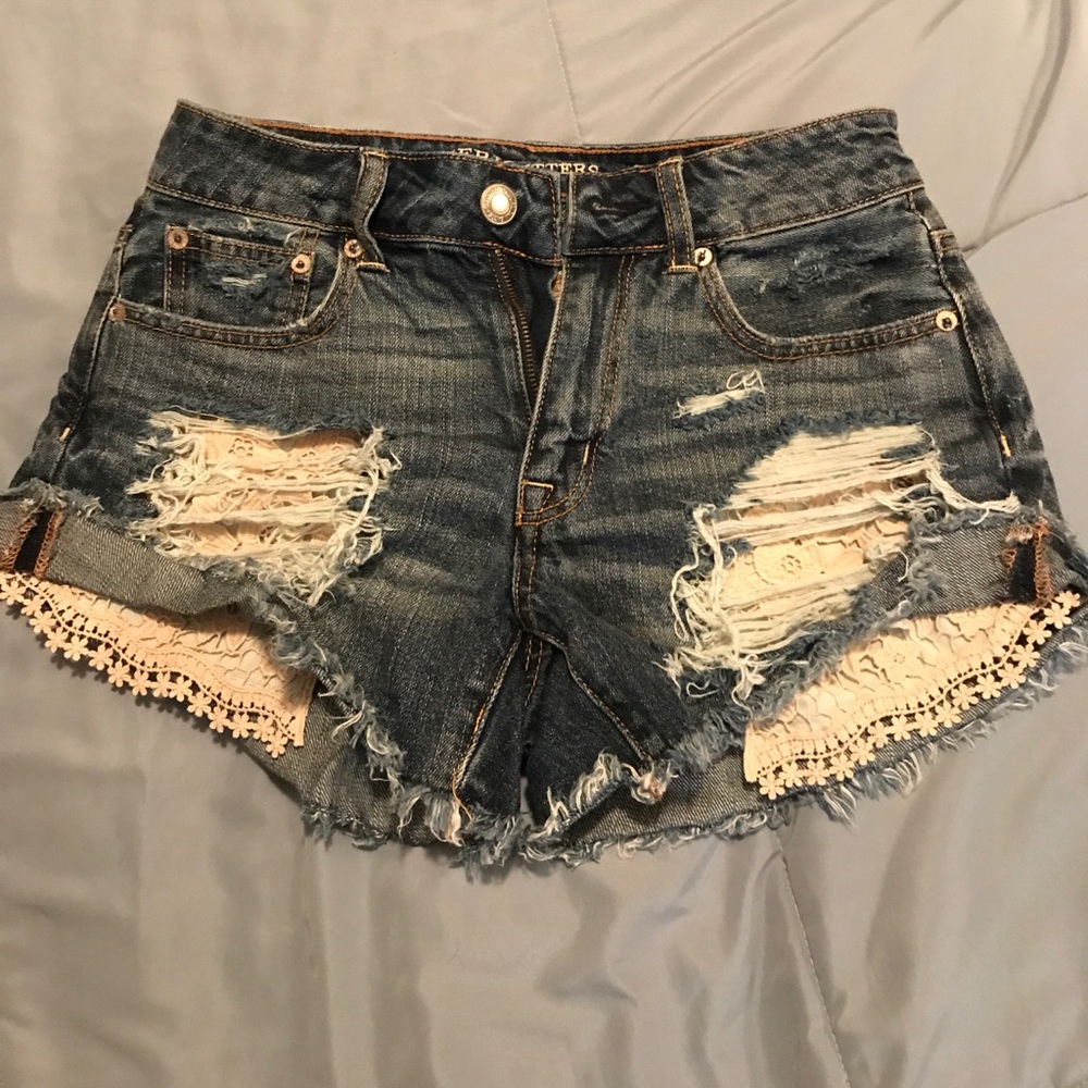 American Eagle Hi-Rise Shorts