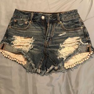 American Eagle Hi-Rise Shorts