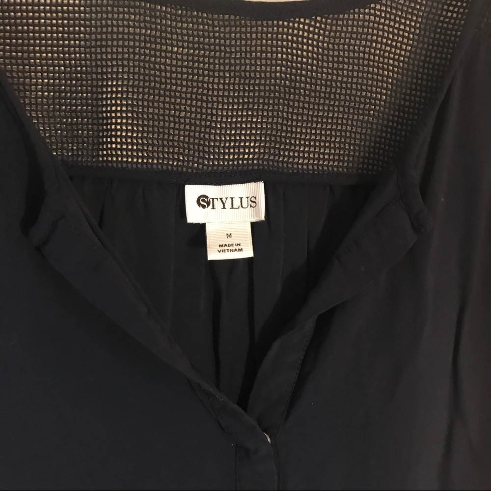 Navy blouse - Picture 2 of 3