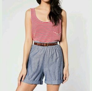American Apparel chambrey shorts