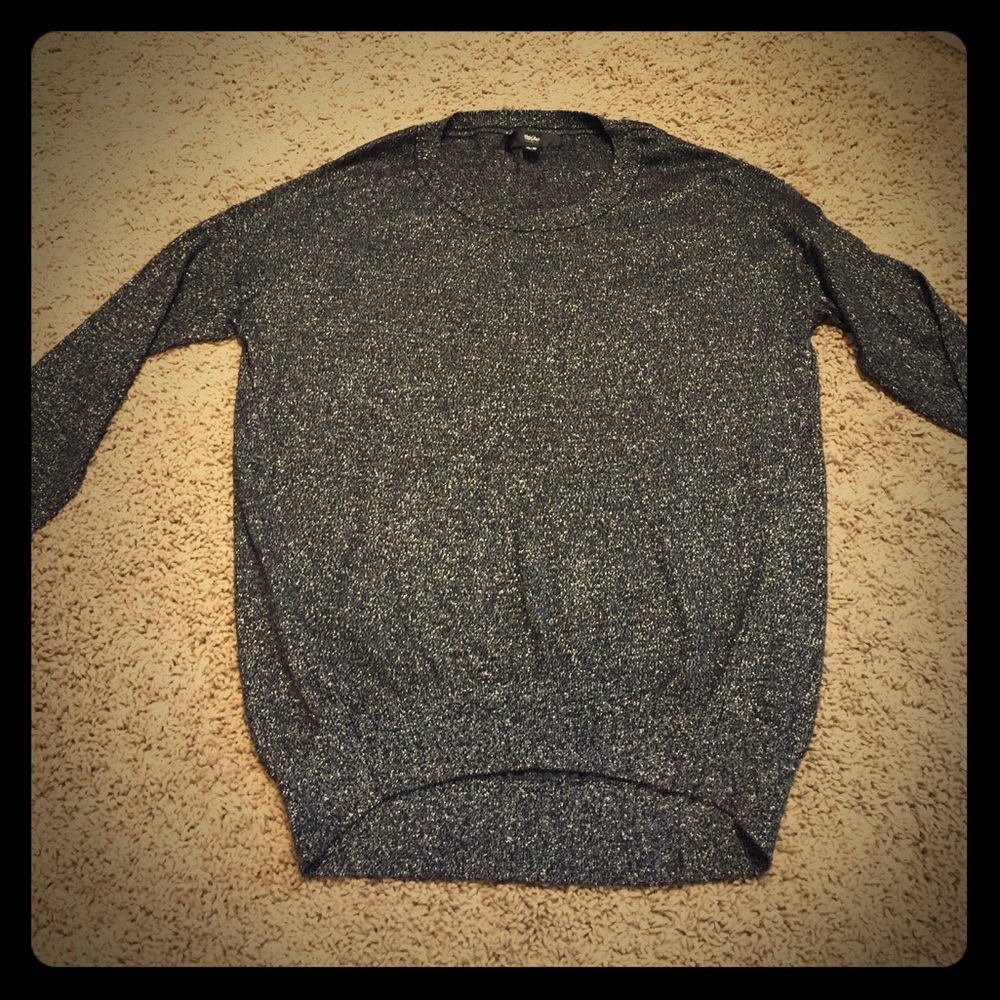 Black Shimmery Sweater