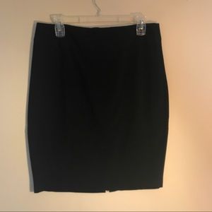 Black pencil skirt
