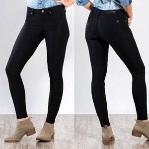 Black HyperFleece Skinny Jeans