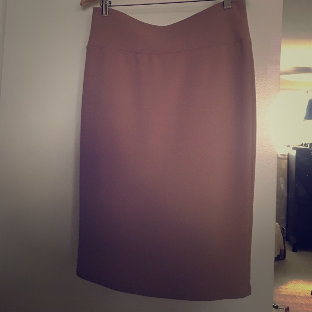 Khaki pencil skirt LLR *never worn