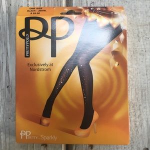 Nordstrom embellished tights
