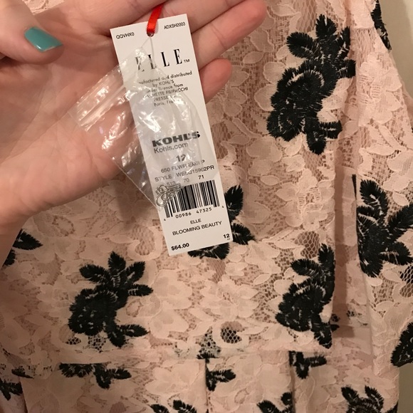NWT Elle Lace Pop-over Dress - Picture 2 of 5