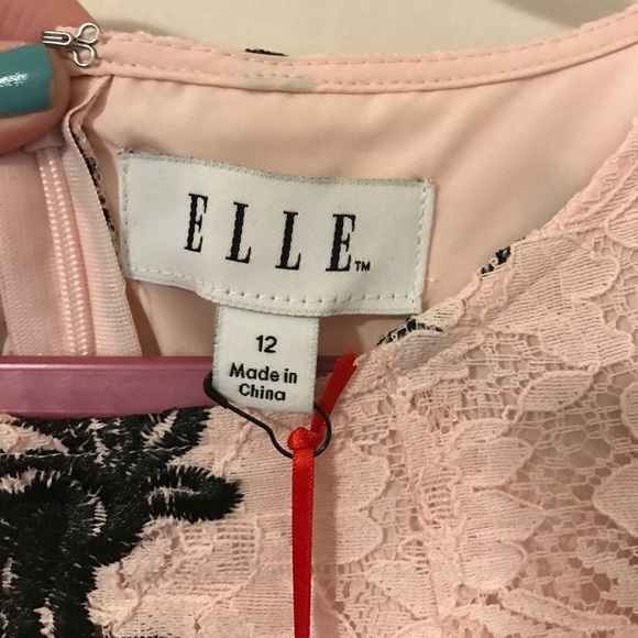 NWT Elle Lace Pop-over Dress - Picture 3 of 5