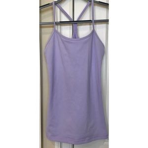 Lavender Lululemon Power Y Tank
