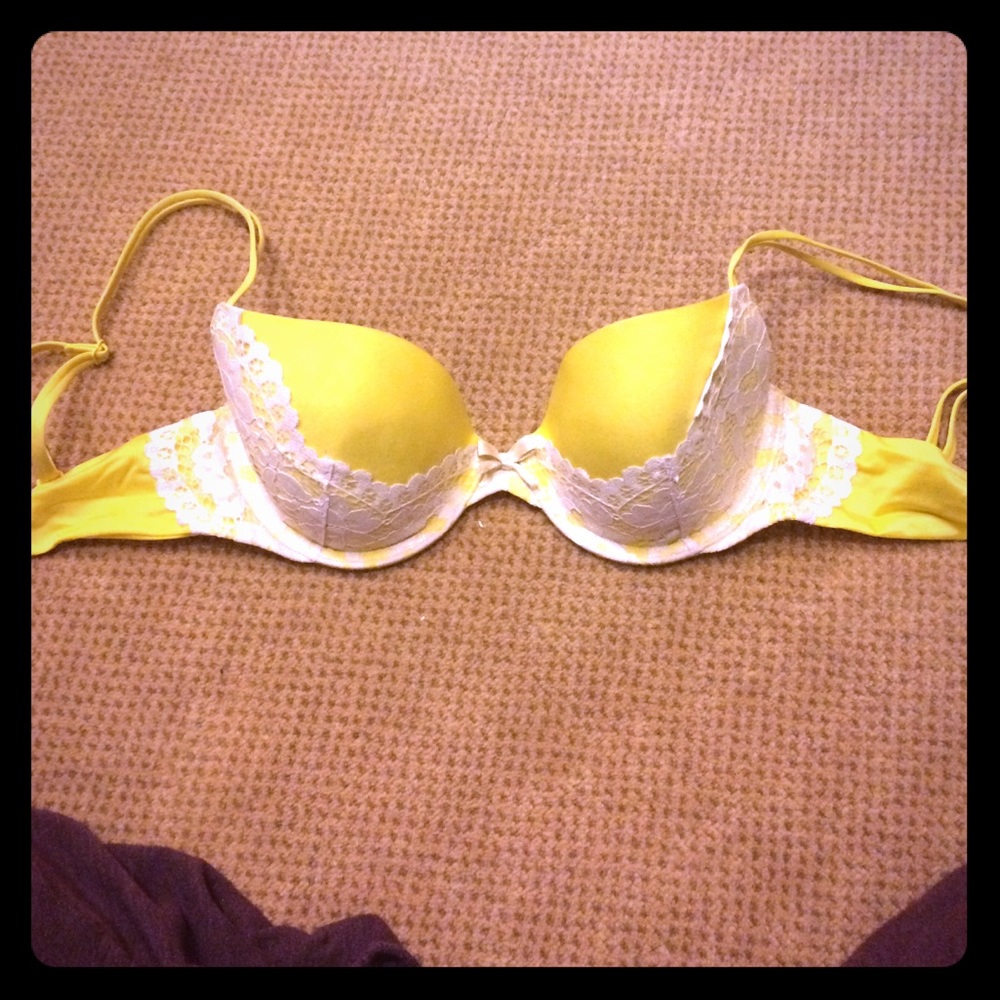 Yellow bra