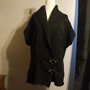 Short sleeve cardigan