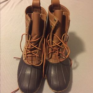 LL Bean Boots Size 8 Tan/Brown