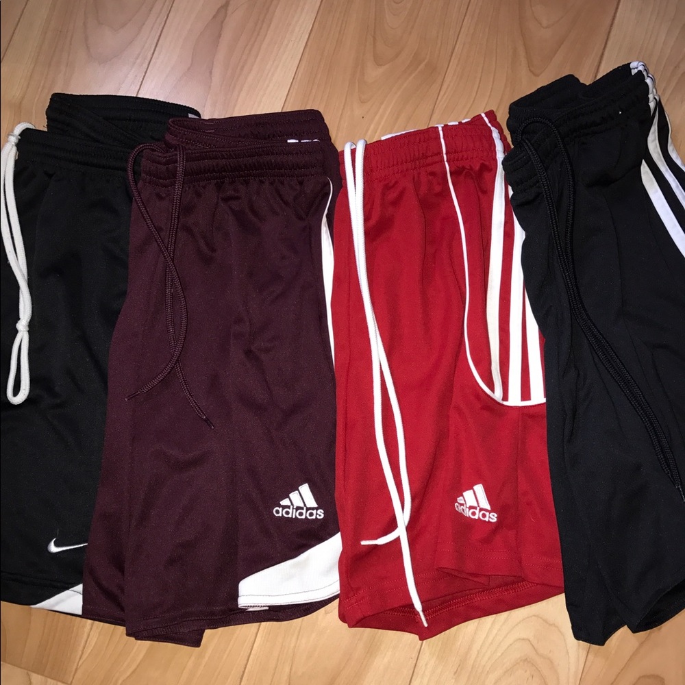 Various Adidas & Nike Soccer Shorts Women's