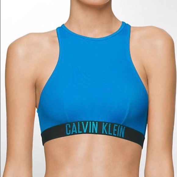 Calvin Klein Logo Bralette And Bikini Bottom - Picture 2 of 3