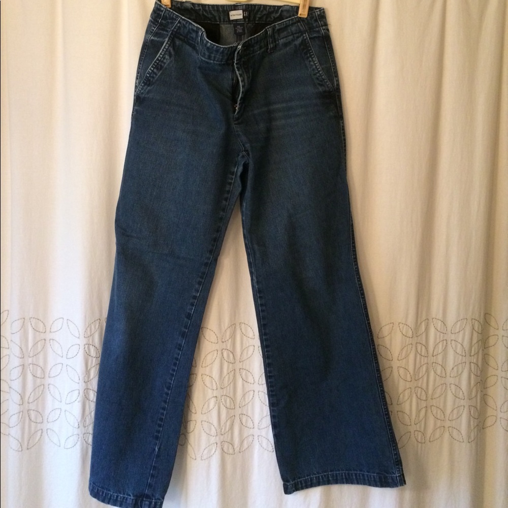 Wide leg jean