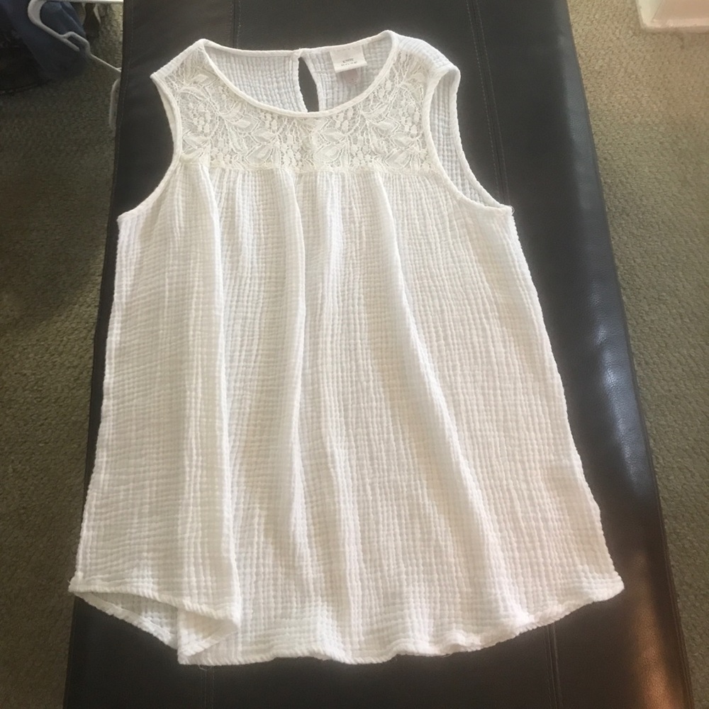 Top, lace, L, only worn one time.