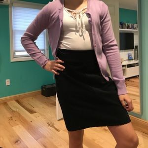 Lilac cardigan Medium