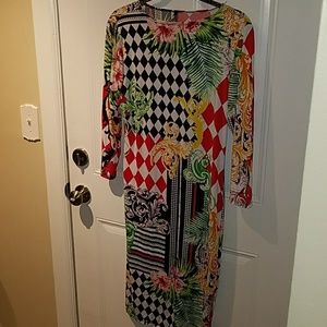 Plus Size Queen/Checker Dress