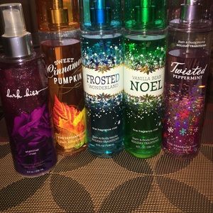 Bath and Body Works Body Spray Bundle
