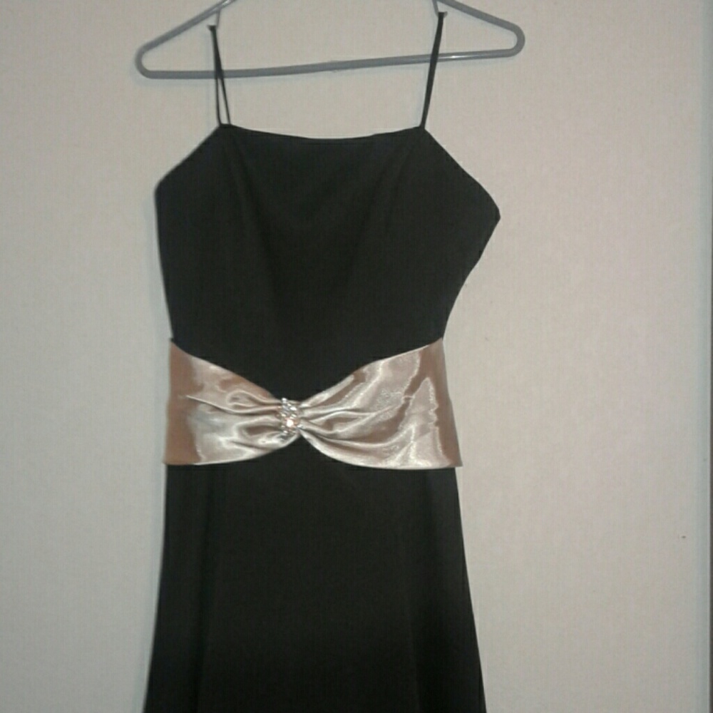 Elegant Black A- line dress